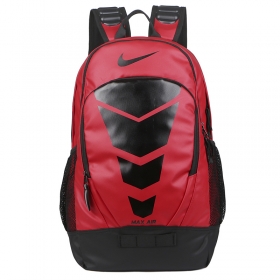 Nike рюкзак красного цвета с сетчатыми карманами по бокам