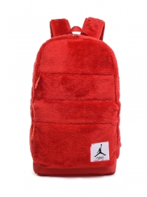 Приятный на ощупь Nike Air Jordan легкий красный рюкзак