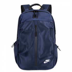 Синий рюкзак с отверстием для зарядки Nike водоотталкивающая ткань