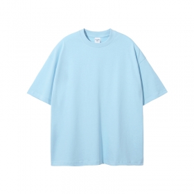 Голубая лёгкая мягкая повседневная футболка ARTIEMASTER