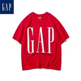 Универсальная на каждый день красная футболка GAP с коротким рукавом