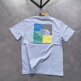 100% хлопковая голубая футболка от бренда The North Face