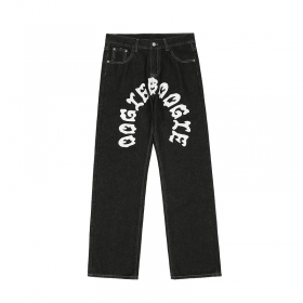 С рисунком "Oogieboogie" джинсы Knock Knock черного цвета