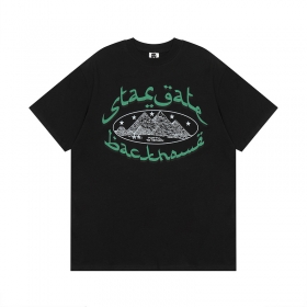 Практичная Knock Knock черная футболка с зеленой печатью