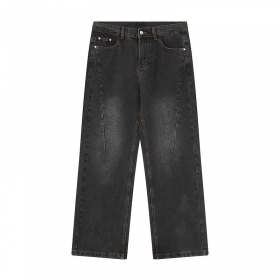 Простые базовые от бренда Knock Knock джинсы черного цвета