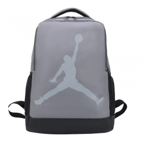 Городской рюкзак Jordan серого цвета с большим логотипом