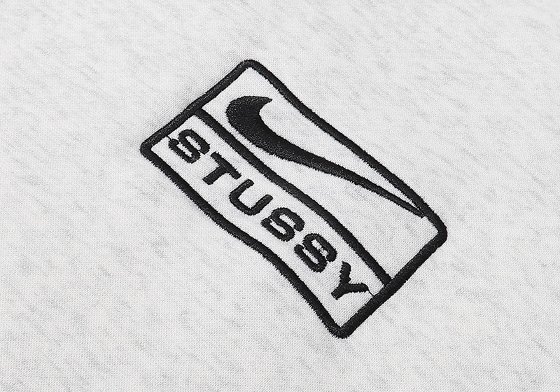 Stussy Nike фирменный светло-серый свитшот для любого случая