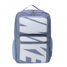 Стильный голубой рюкзак с логотипом Nike 3 кармана снаружи на молнии