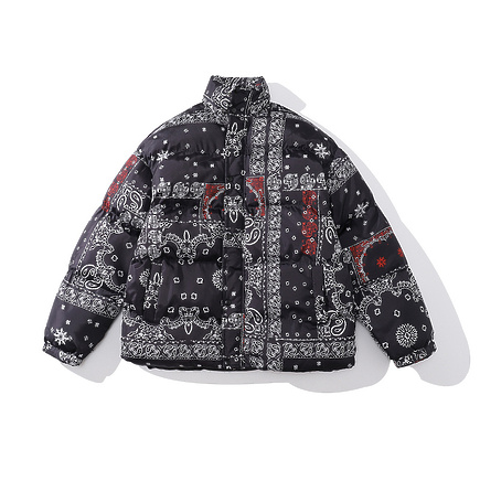 Разноцветный пуховик TKPA