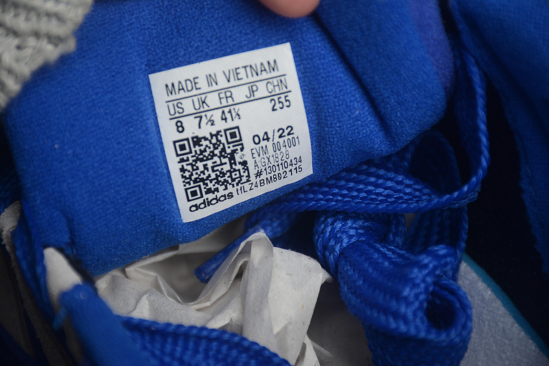 Синие от бренда Adidas Adimatic повседневные кроссовки