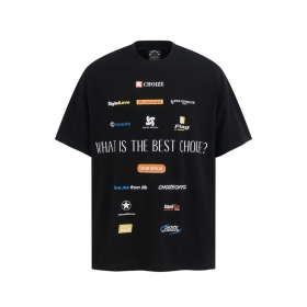 От бренда CHOIZE чёрная футболка выполнена из 100% хлопка