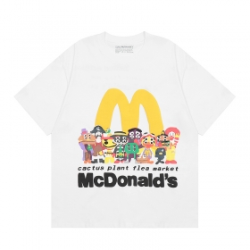 CPFM футболка с ярким принтом McDonalds белого цвета