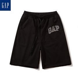 Хлопковые шорты от бренда Gap модель в черном цвете