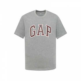 Практичная модель Gap футболка выполнена в сером цвете