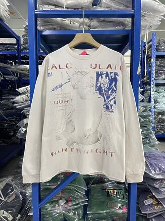 Свитшот Enfants Riches Deprimes в белом цвете с надписями