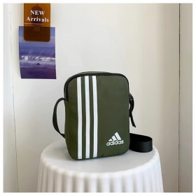  Зелёная компактная сумка-барсетка Adidas, разные расцветки.