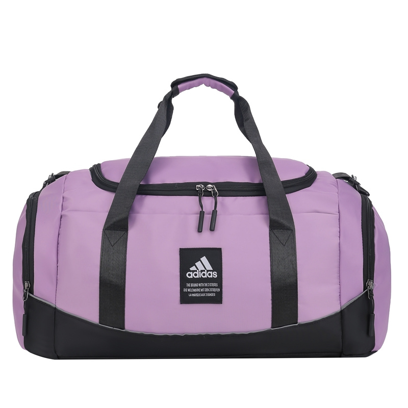 Сумка спортивная фиолетовая Adidas с реверсивным замком