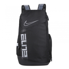 Баскетбольный чёрный рюкзак с логотипом Nike и лямками Max Air