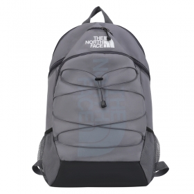 Тёмно-серый рюкзак The North Face с боковыми сетчатыми карманами