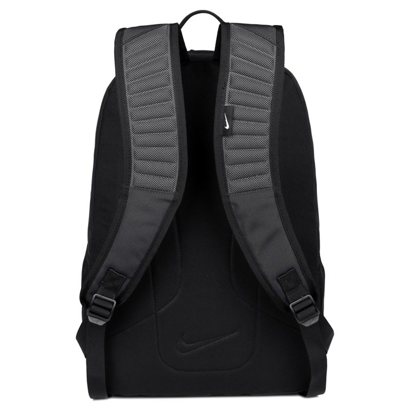 Чёрный рюкзак Nike с лямками Max Air и водоотталкивающей пропиткой