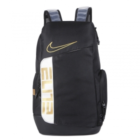 Чёрный спортивный рюкзак Nike выполнен из непромокаемого полиэстера