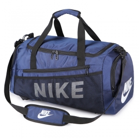 Nike синяя рюкзак-сумка спортивная 2в1 с креплением для чемодана