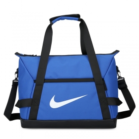 Nike синяя текстильная сумка выполнена из полиэстера