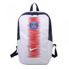 Текстильный белый рюкзак Nike с логотипом  Paris Saint-Germain