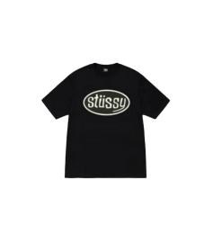Легкая футболка Stussy прямого кроя в черном цвете