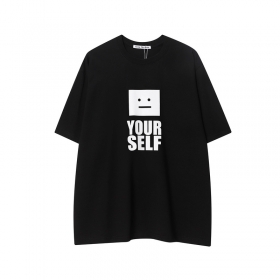 Acne Studios черная футболка с рисунком "YOUR SELF"