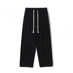 Трендовая модель брюк TXC Pants чёрного цвета в стиле оверсайз