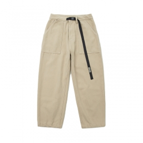 Оригинальные TKPA бежевые штаны с карманами модного фасона