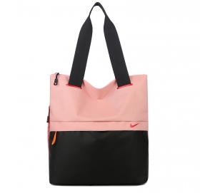 Стильная чёрно-розовая сумка на плечо Nike для ежедневной носки