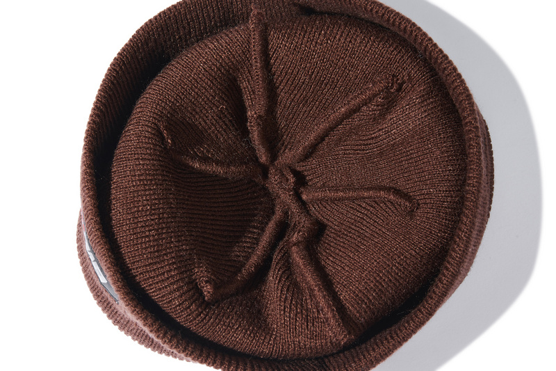 Удобная коричневая шапка Made Extreme с вышитым лого