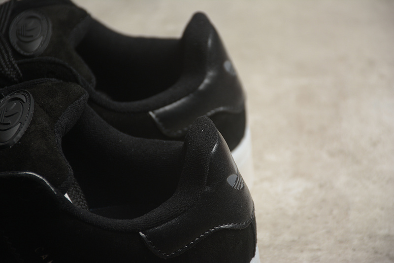 Adidas Originals Campus 00s классические чёрные кроссовки замшевые