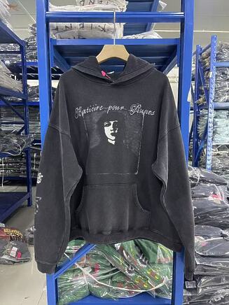 Enfants Riches Deprimes худи в темно-сером цвете с принтом