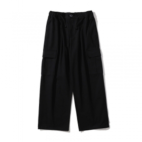 Штаны TXC Pants черного цвета широкие с дополнительными карманами