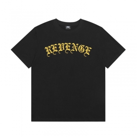 Revenge черного цвета футболка с печатью "Статуя ангела"