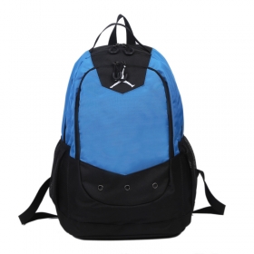 Голубой рюкзак Jordan для спорта и отдыха с реверсивными замками 
