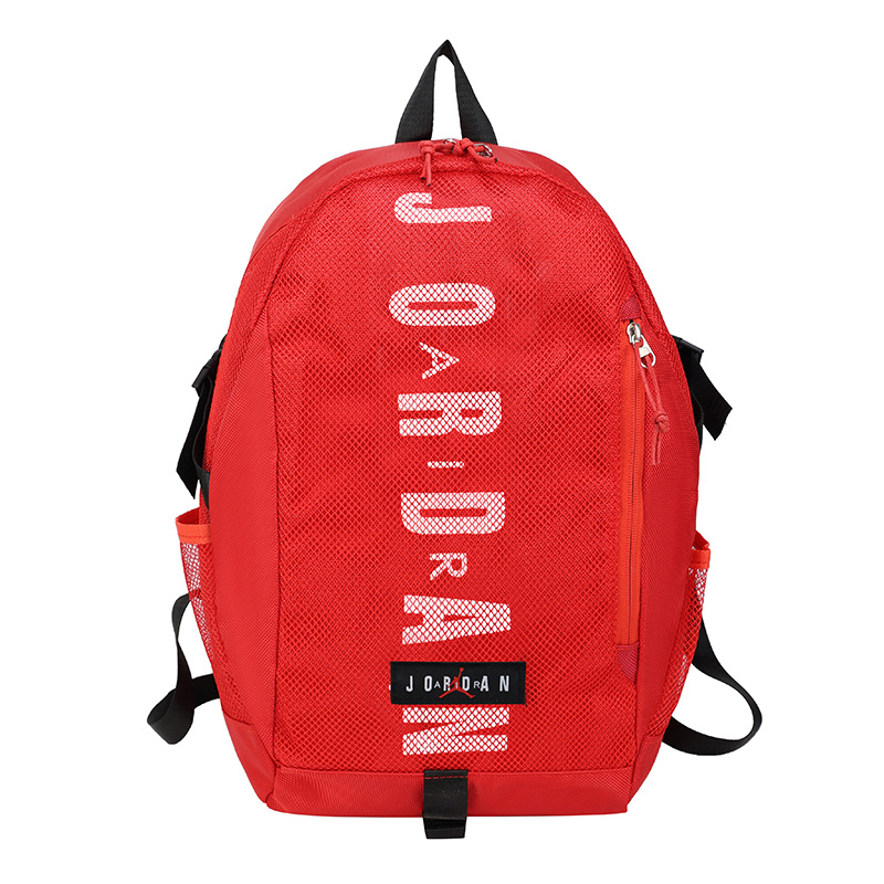 Jordan универсальный красный рюкзак с фирменным логотипом