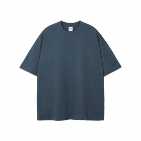 Серо-синяя лёгкая мягкая повседневная футболка ARTIEMASTER