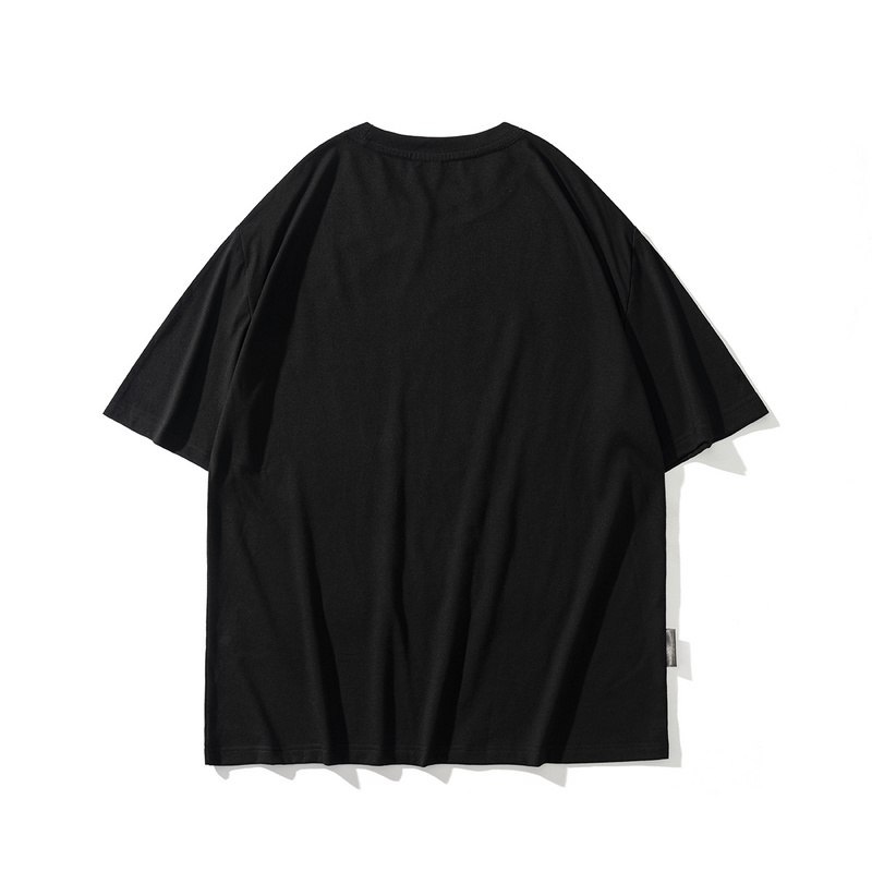Чёрная футболка TCL с белым принтом only 200 спереди