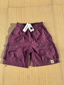 Фиолетовые Carhartt быстросохнущие на эластичной резинке шорты