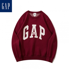 Трендовый бордовый свитер GAP для ежедневного ношения