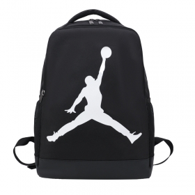 Практичный чёрного цвета рюкзак Jordan с белым логотипом