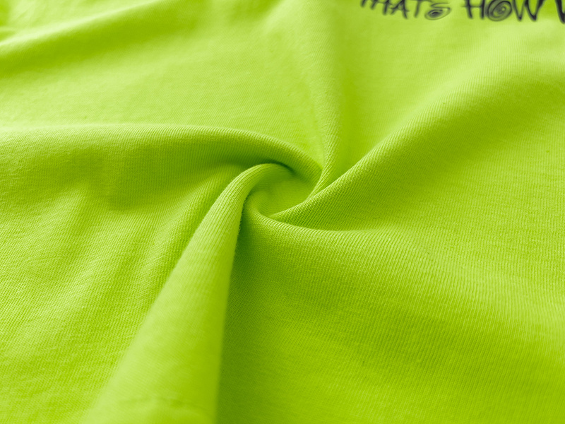 Кислотно-зеленая футболка STUSSY с принтом "Сфинкс"