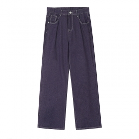 От бренда Knock Knock фиолетовые модные джинсы с печатью
