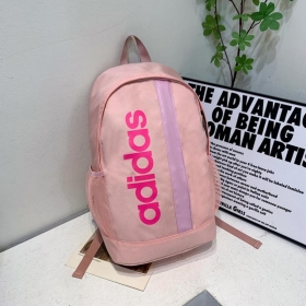 Повседневный розовый рюкзак Adidas с боковыми сетчатыми карманами