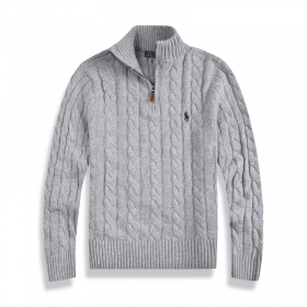 Модный выполненный в сером цвете Polo Ralph Lauren свитер