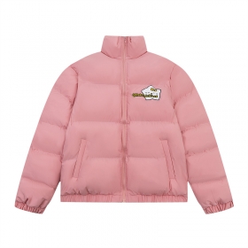 Розовая изысканная куртка Ken Vibe с карманами и лого